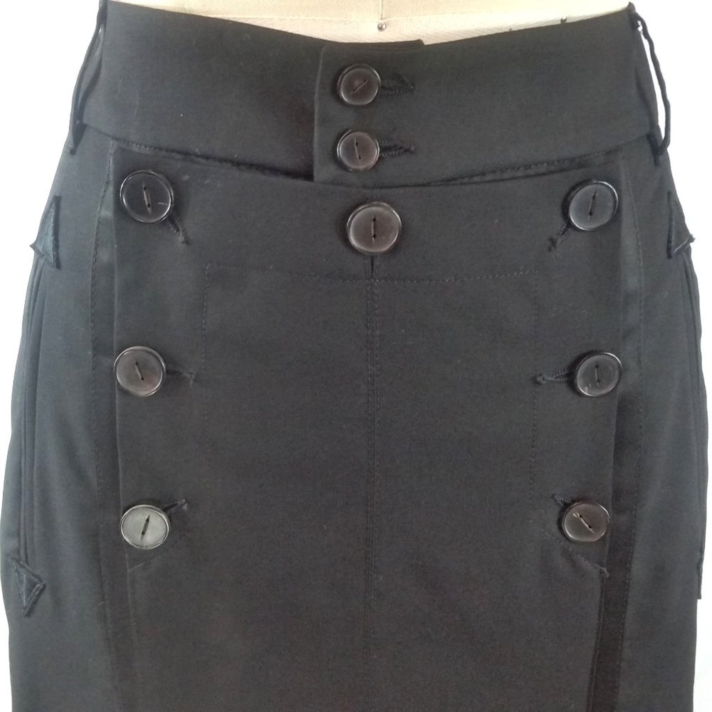 ***SOLD******Jean Paul Gautier Sailor Skirt Black - Picture 9 of 15
